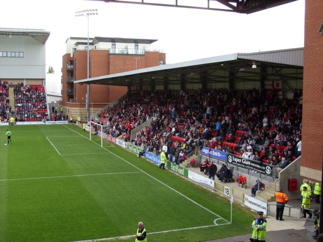 The North Stand During the Match